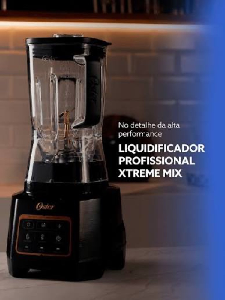 Liquidificador de alta performance Oster Pro
