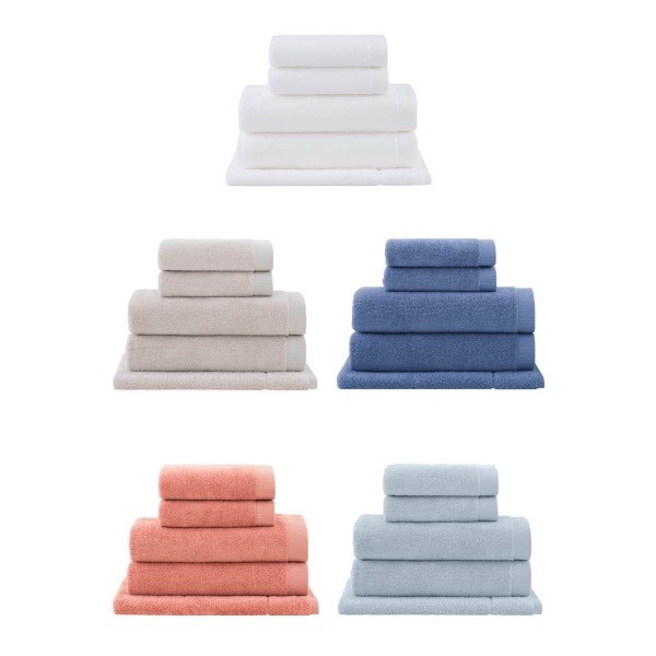 Jogo de Toalha Banhão Buddemeyer Vision Air Cotton 100% Algodão 5 Peças — 470g/m²